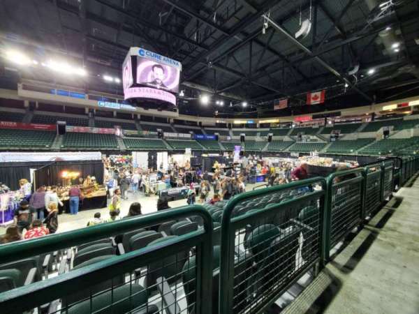 Cure Insurance Arena, section: 116, row: A, seat: 12