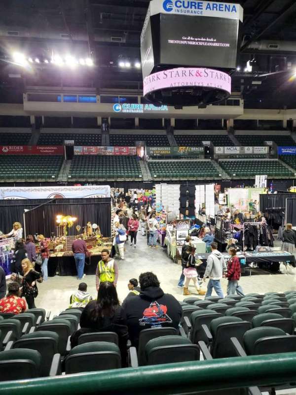 Cure Insurance Arena, section: 116, row: A, seat: 10