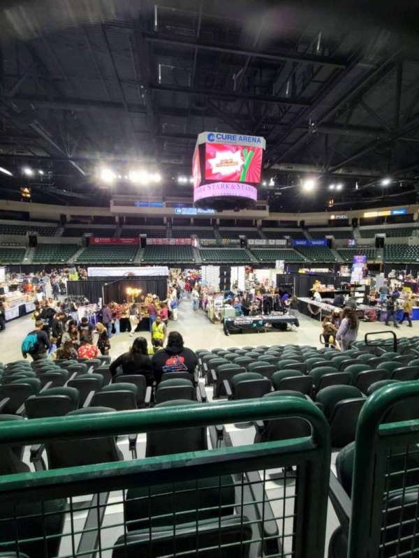 Cure Insurance Arena, section: 116, row: A, seat: 9