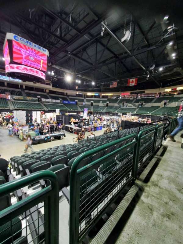 Cure Insurance Arena, section: 116, row: A, seat: 9