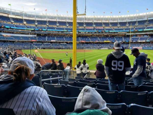 Yankee Stadium, section: 107, row: 9, seat: 13