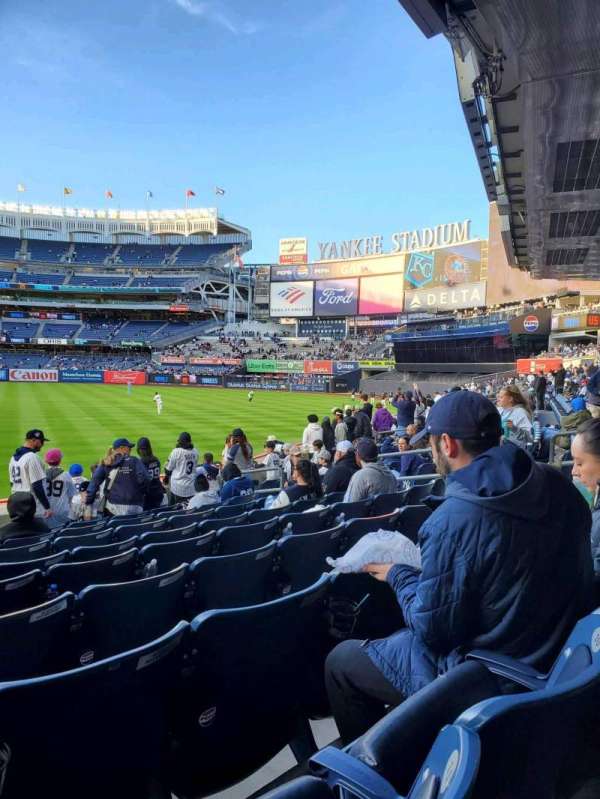 Yankee Stadium, section: 107, row: 9, seat: 12