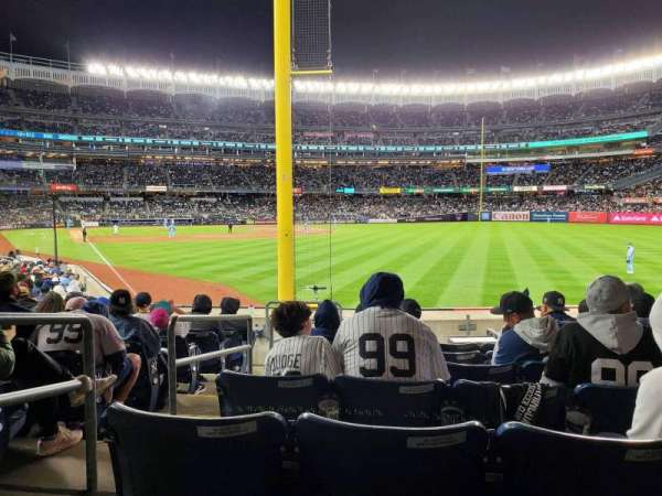 Yankee Stadium, section: 107, row: 9, seat: 14
