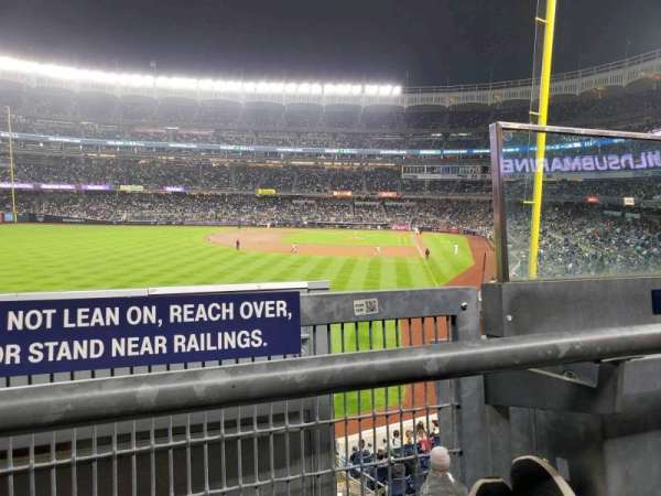 Yankee Stadium, section: 233B, row: 1, seat: 2