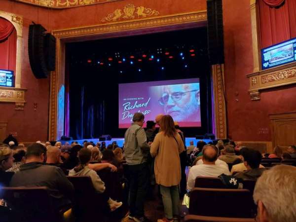 Bergen Performing Arts Center, section: Orchestra R, row: L, seat: 2