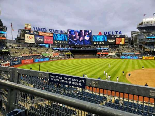 Yankee Stadium, section: 226, row: 1, seat: 9