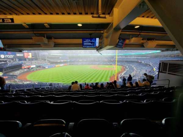 Yankee Stadium, section: 233B, row: 23, seat: 11