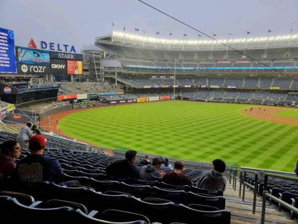 Yankee Stadium, section: 233B, row: 18, seat: 1