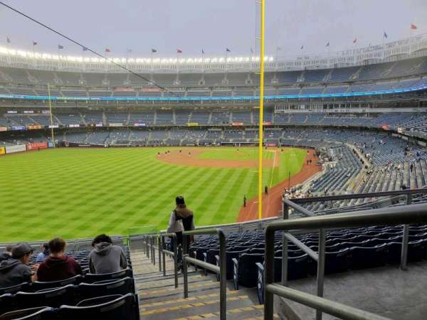Yankee Stadium, section: 233B, row: 18, seat: 1