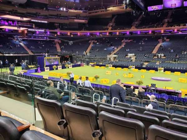 Madison Square Garden, section: 107, row: 7, seat: 16