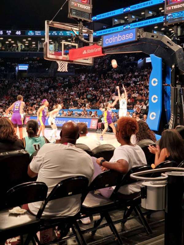 Barclays Center, section: 17, row: D, seat: 2