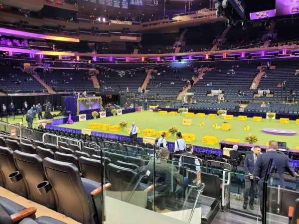 Madison Square Garden, section: 107, row: 7, seat: 12