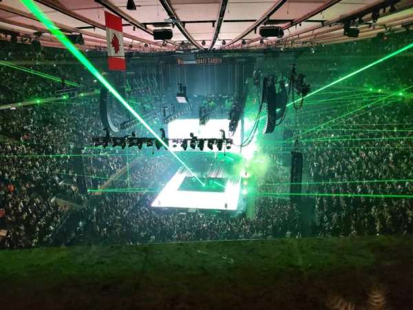 Madison Square Garden, section: 306, row: 1, seat: 8