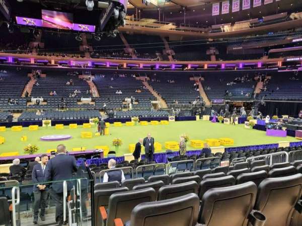 Madison Square Garden, section: 107, row: 7, seat: 11