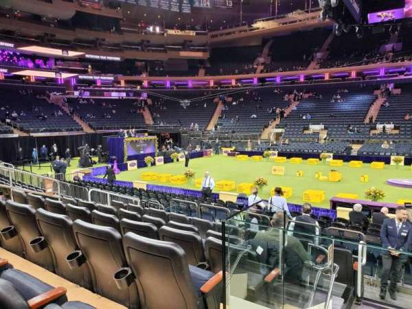 Madison Square Garden, section: 107, row: 7, seat: 11