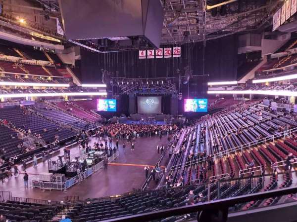 Prudential Center, section: 28, row: A, seat: 8