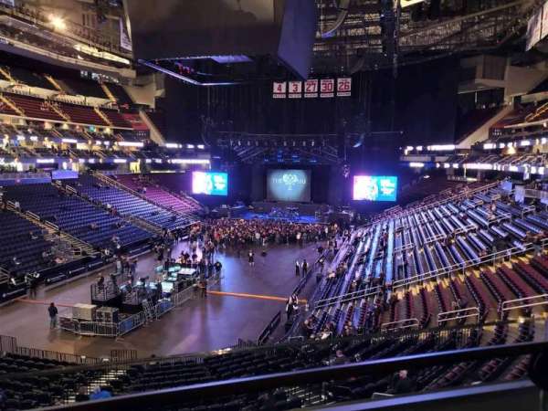 Prudential Center, section: 28, row: A, seat: 6