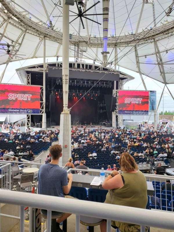 Hartford Healthcare Amphitheatre, section: 305OB, row: AAA, seat: 8