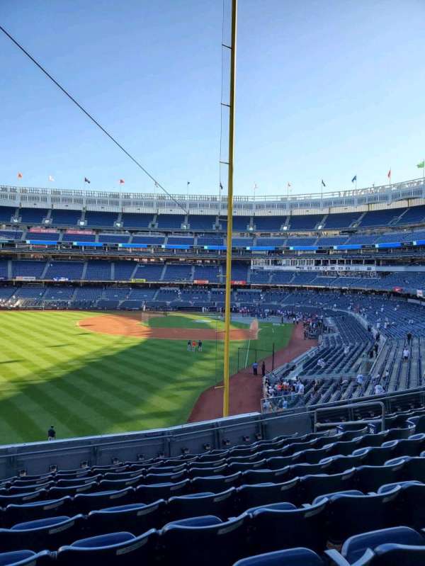 Yankee Stadium, section: 233A, row: 10, seat: 12