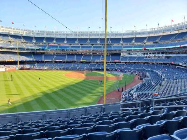 Yankee Stadium, section: 233A, row: 10, seat: 9