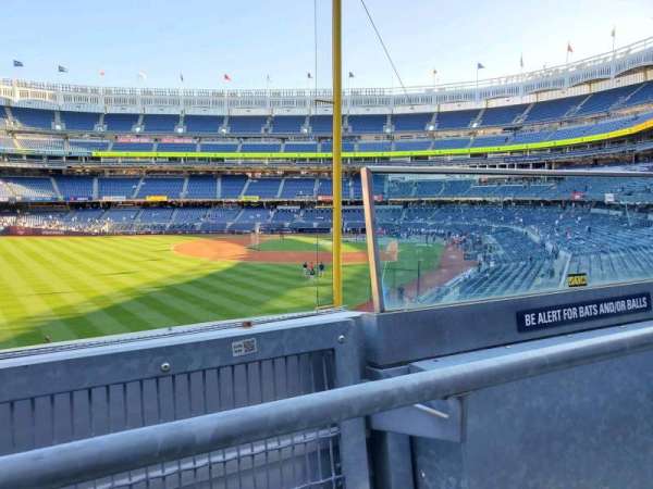 Yankee Stadium, section: 233A, row: 1, seat: 2