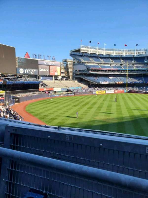 Yankee Stadium, section: 233A, row: 1, seat: 3