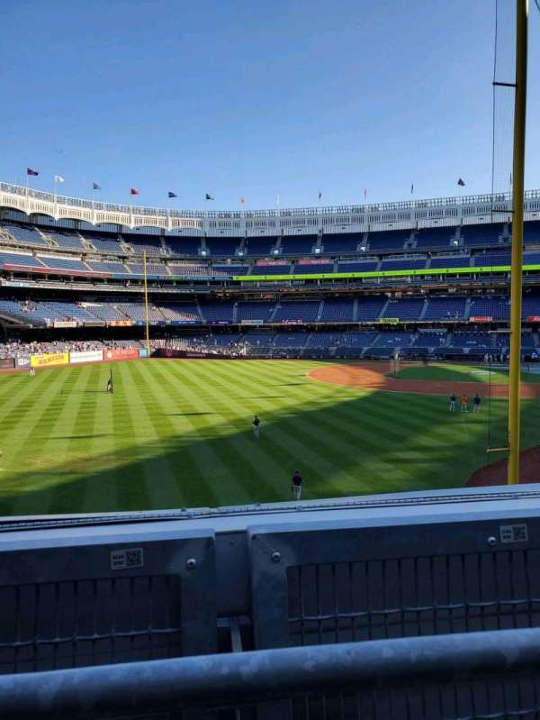 Yankee Stadium, section: 233A, row: 1, seat: 3