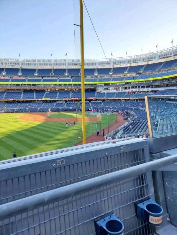 Yankee Stadium, section: 233A, row: 1, seat: 3