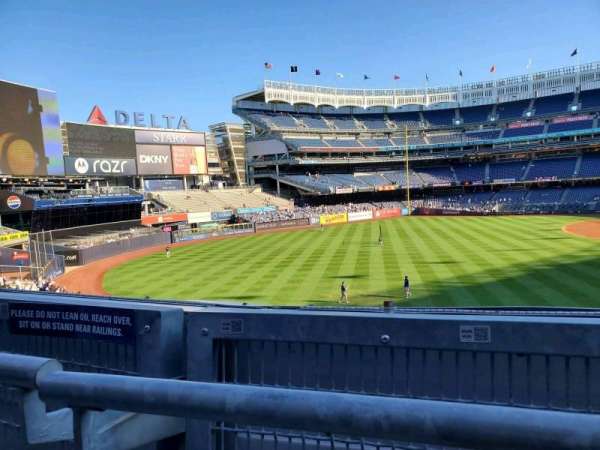 Yankee Stadium, section: 233A, row: 1, seat: 4