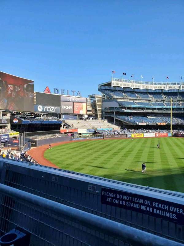 Yankee Stadium, section: 233A, row: 1, seat: 5