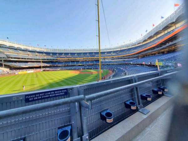 Yankee Stadium, section: 233A, row: 1, seat: 6