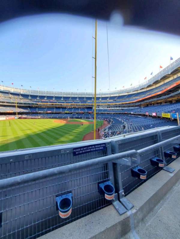 Yankee Stadium, section: 233A, row: 1, seat: 7