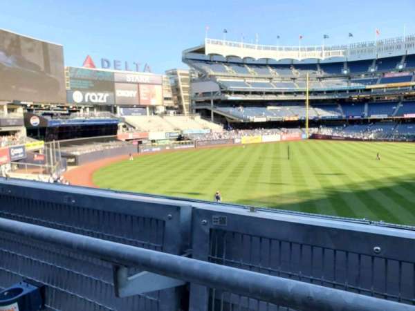 Yankee Stadium, section: 233A, row: 1, seat: 7