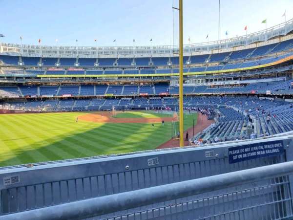 Yankee Stadium, section: 233A, row: 1, seat: 8