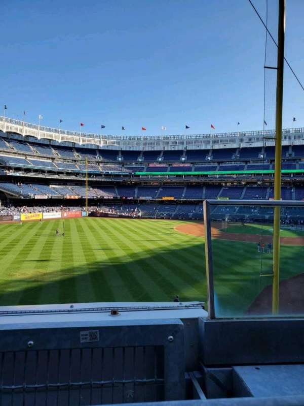 Yankee Stadium, section: 233A, row: 1, seat: 1