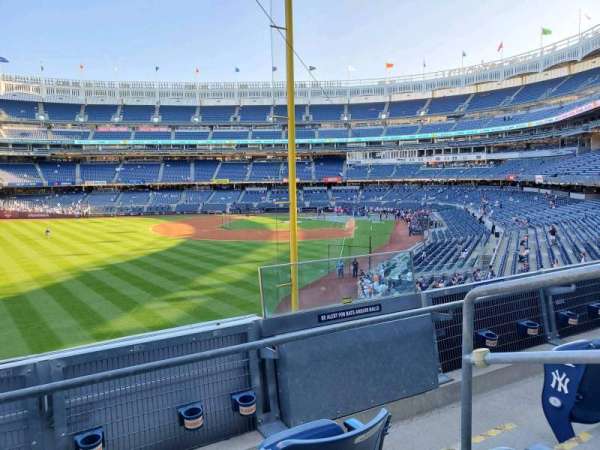 Yankee Stadium, section: 233A, row: 3, seat: 3