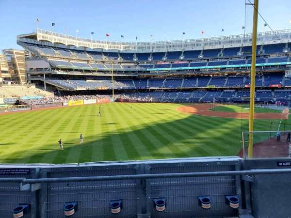 Yankee Stadium, section: 233A, row: 3, seat: 3