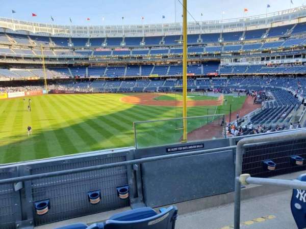 Yankee Stadium, section: 233A, row: 3, seat: 2