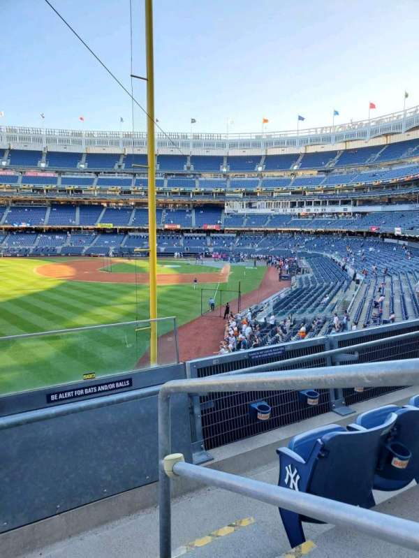 Yankee Stadium, section: 233A, row: 3, seat: 1