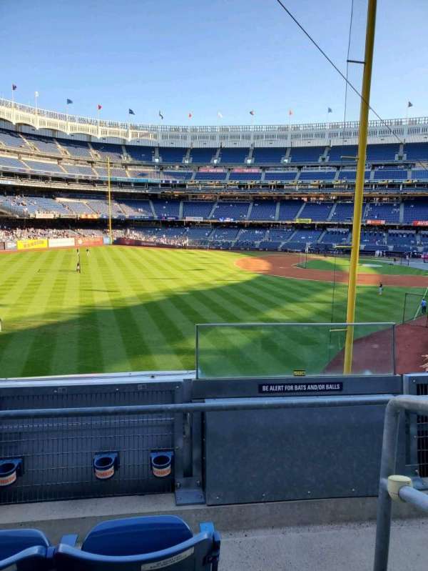 Yankee Stadium, section: 233A, row: 3, seat: 1