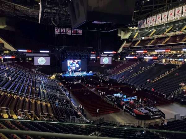 Prudential Center, section: 25, row: A, seat: 8