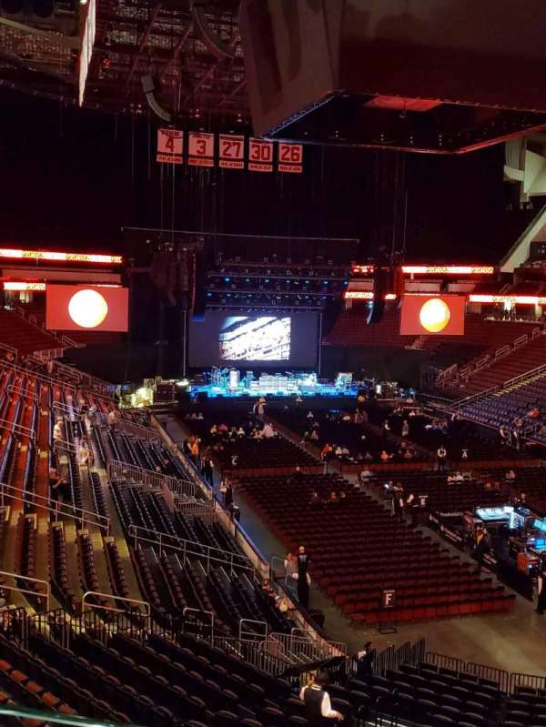 Prudential Center, section: 25, row: A, seat: 9