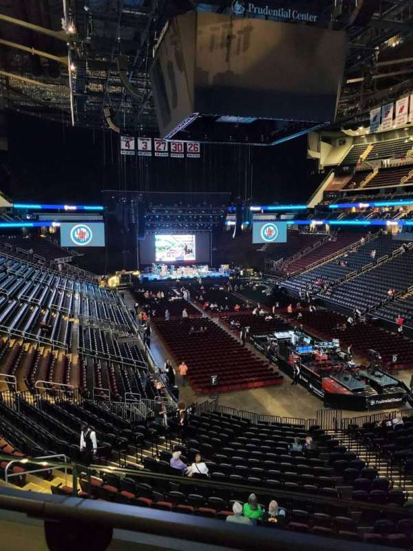 Prudential Center, section: 25, row: A, seat: 2
