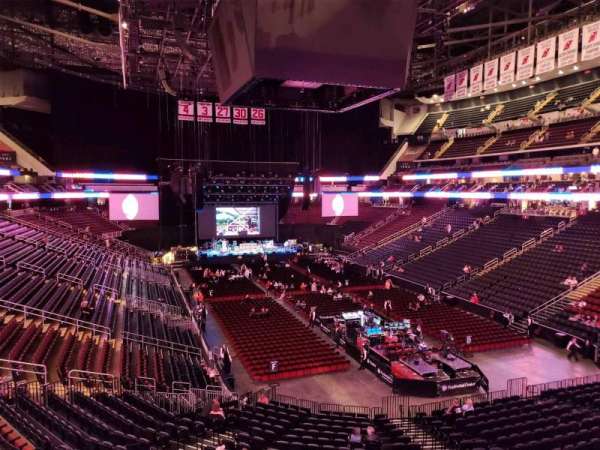 Prudential Center, section: 25, row: A, seat: 1