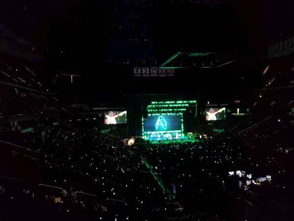 Prudential Center, section: 25, row: A, seat: 6