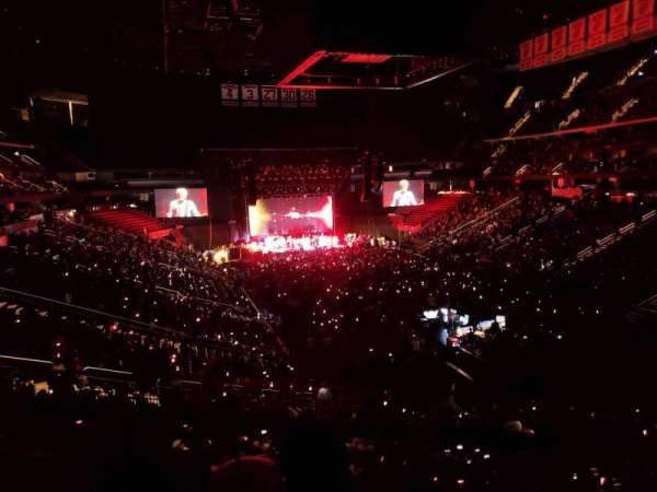 Prudential Center, section: 25, row: A, seat: 5