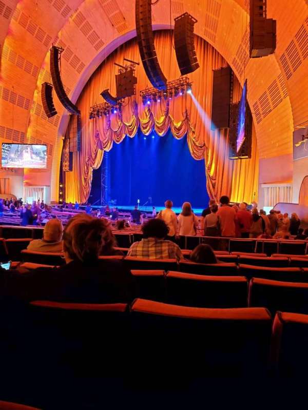 Radio City Music Hall, section: Orchestra 1, row: C, seat: 103