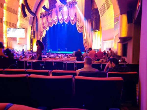 Radio City Music Hall, section: Orchestra 1, row: ZZ, seat: 103