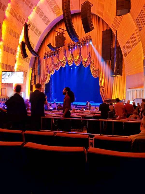 Radio City Music Hall, section: Orchestra 1, row: ZZ, seat: 104