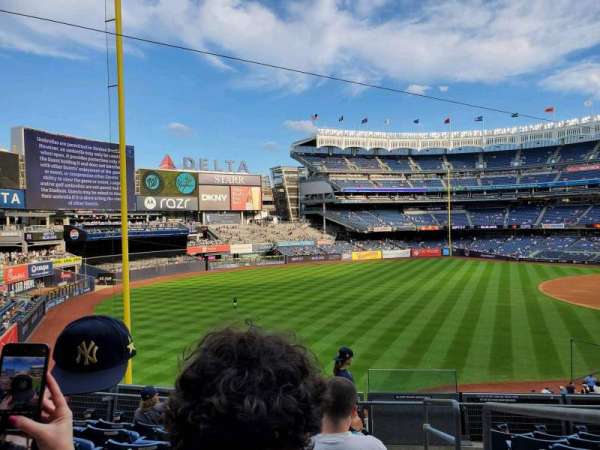 Yankee Stadium, section: 231, row: 8, seat: 1